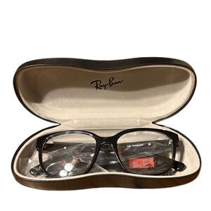 Ray-ban Rx5340 Square Eyeglasses - Black.